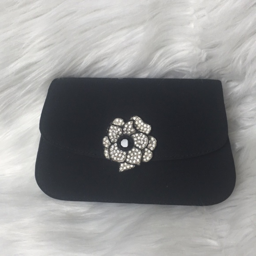Kenneth Jay Lane, flower clutch, NWOT.